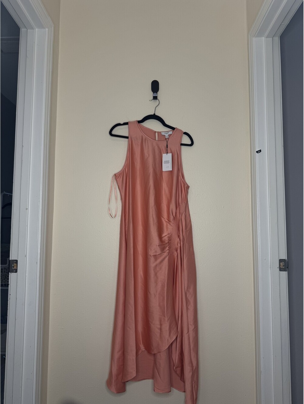 Reiss Midi Dress Pink Women's NWT